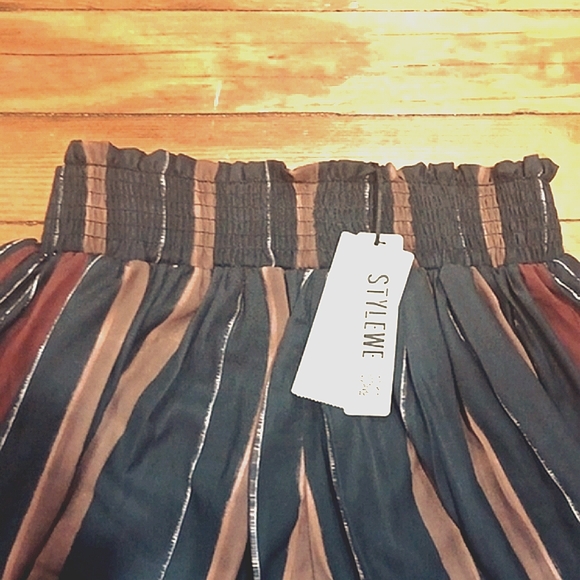 STYLEWE APORIA, WIDE LEG PULL ON PANTS. SIZE M. - Picture 5 of 10